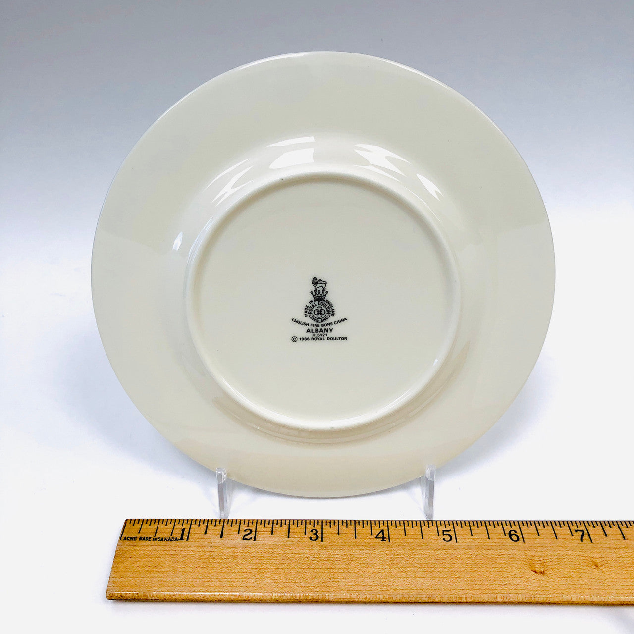 Royal Doulton, Albany, Bread and Butter Plate, Vintage, Fine Bone China, Ceramic, England