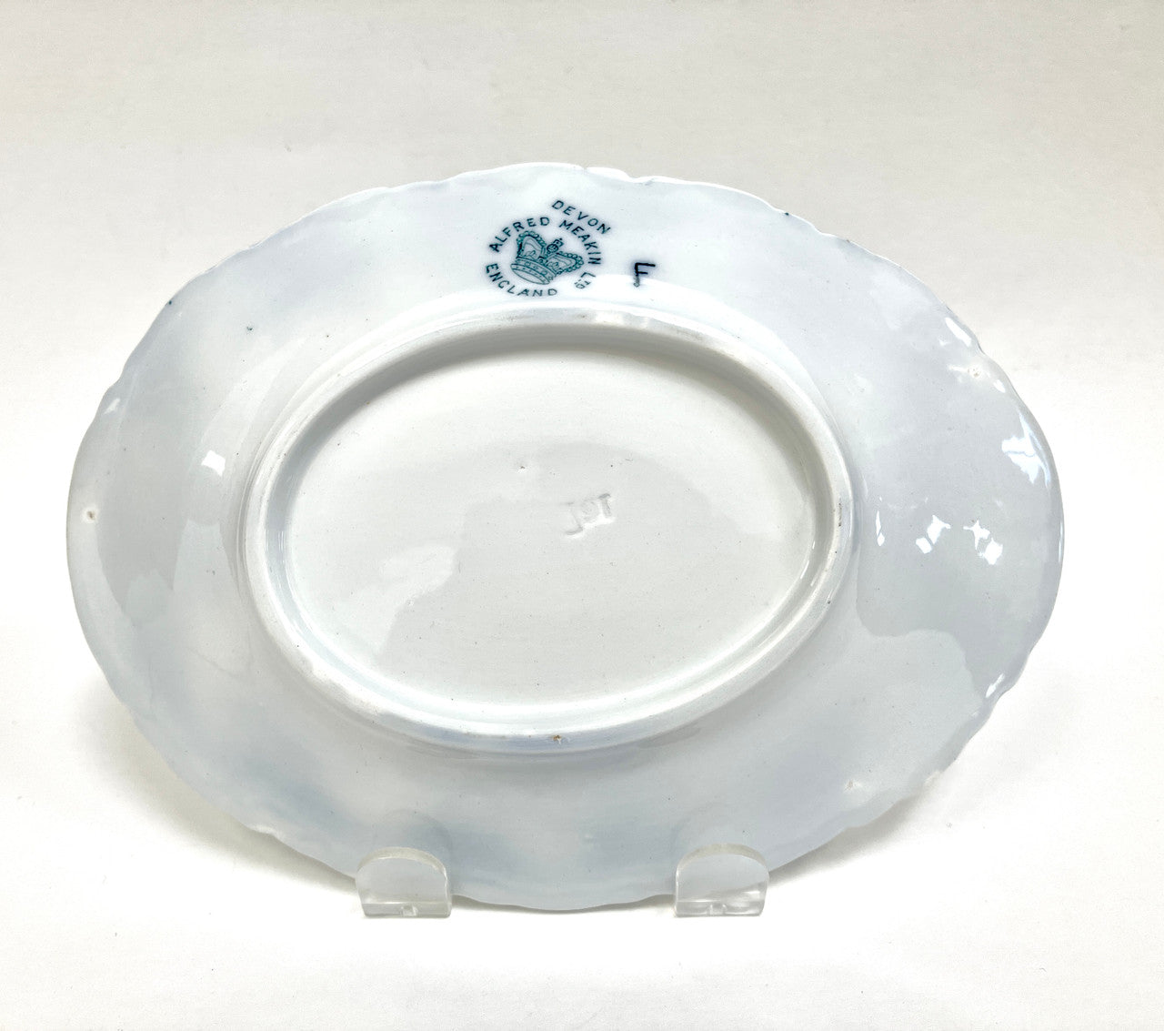 Devon, Alfred Meakin, Gravy Boat, Liner, Ladle, England, Antique, Ceramic