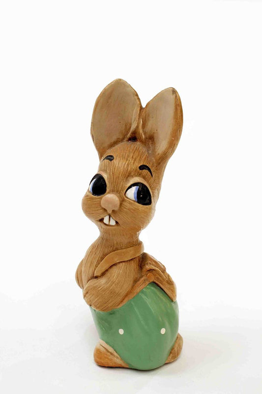 Pendelfin Robert with Satchel rabbit figurine Vintage 1956 to 1967 Jean Walmsley Heap England