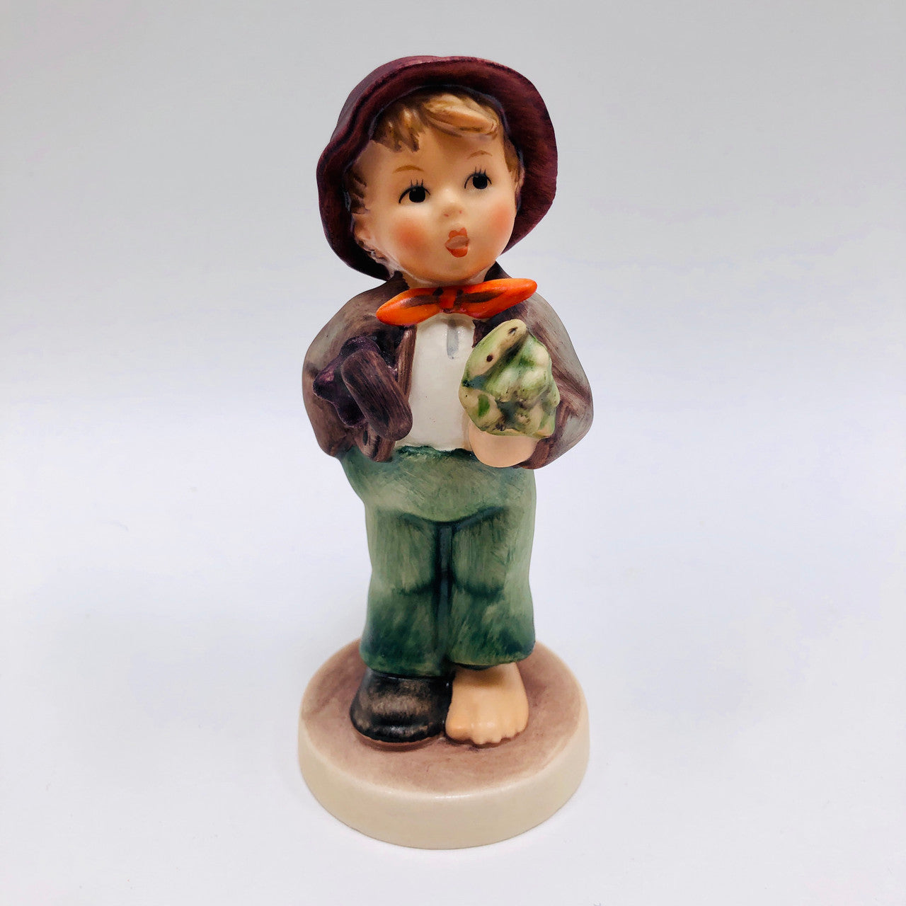 Lost Stocking, Hummel, Goebel, Figurine, Ceramic, Boy, Germany, Hat, U –  Ibon Antiques