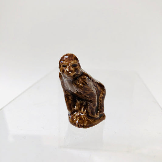 Wade, Whimsy, Red Rose, Figurine, Gorilla, Ape, Vintage,