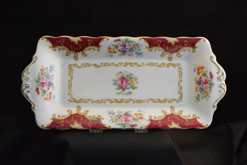 Royal Albert, Canterbury, Sandwich Tray, Vintage
