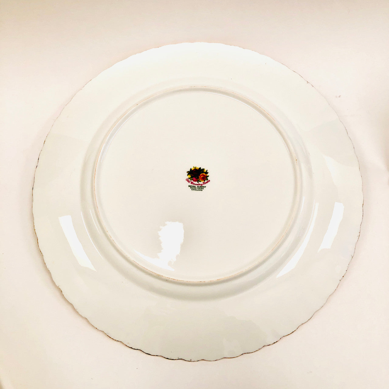 Royal Albert, Old Country Roses, Plate, Dinner, Vintage, Red, Roses, England, Steampunk
