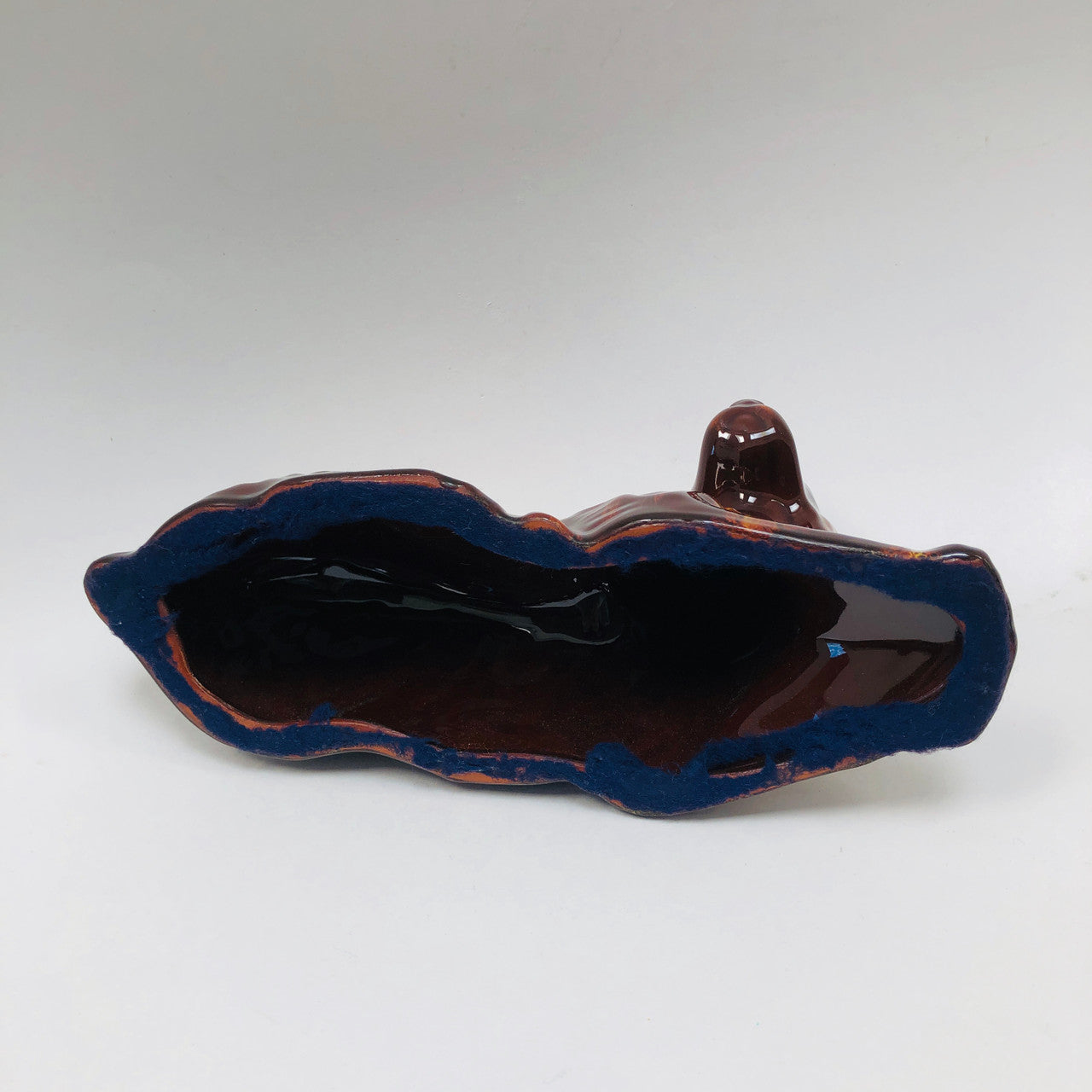 Blue Mountain, Pottery, Dog, Cocker, Spaniel, Figurine, Ceramic, Harvest Gold, Yellow, Mid-Century, Vintage