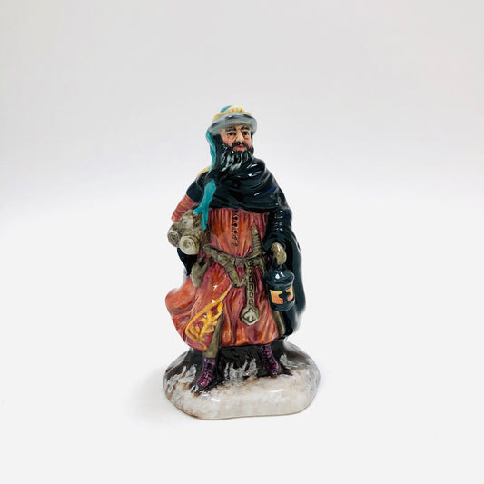 Royal Doulton, King Wenceslas, HN3262, HN 3262, Figurine, Fine Bone China, Miniature, Margaret Davies