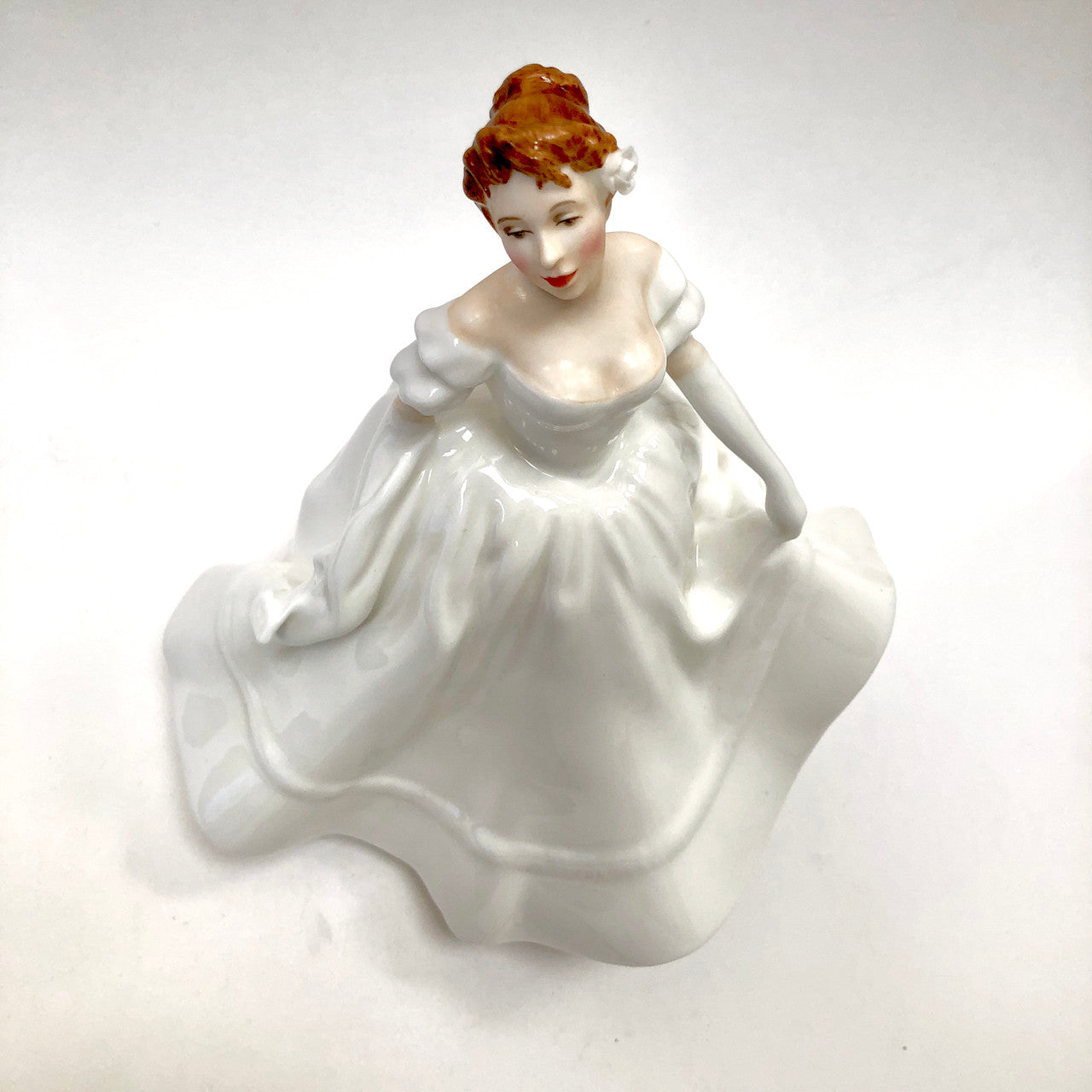 Royal Doulton, Nancy, HN2955, HN 2955 , Figurine, Vintage, England, Pauline Parsons, White, Lady