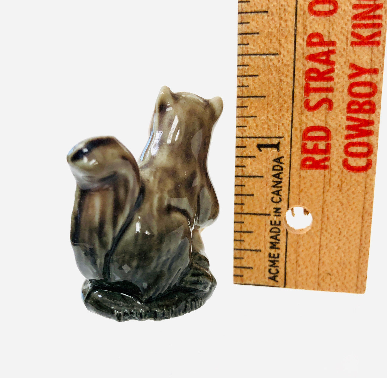 Wade, Whimsy, Red Rose, Figurine, Squirrel, Tea, Chipmunk, Vintage,