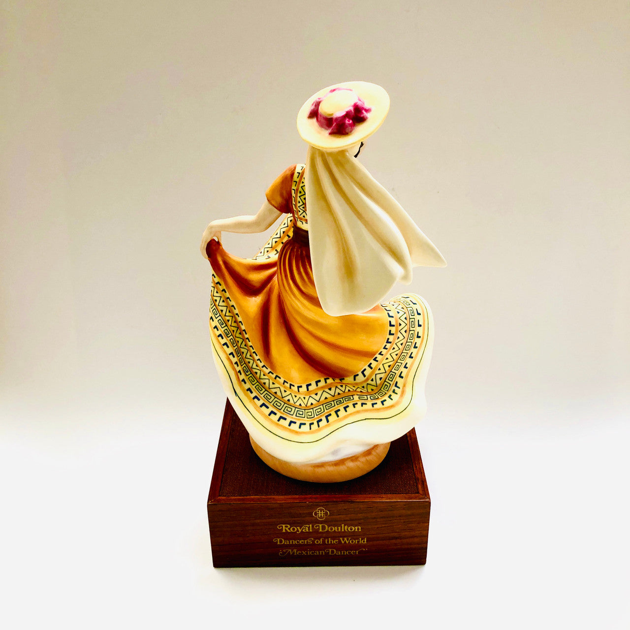 Royal Doulton, Dancers of the World, Mexican Dancer, Mexico, HN 2866, Figurine, Ceramic, Limited Edition, 1979, Peggy Davies, with Certificate