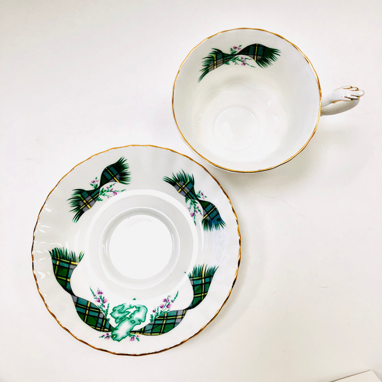 Royal Albert, Cape Breton, Island, Montrose, Cup, Saucer, Teacup, Vintage, Steampunk