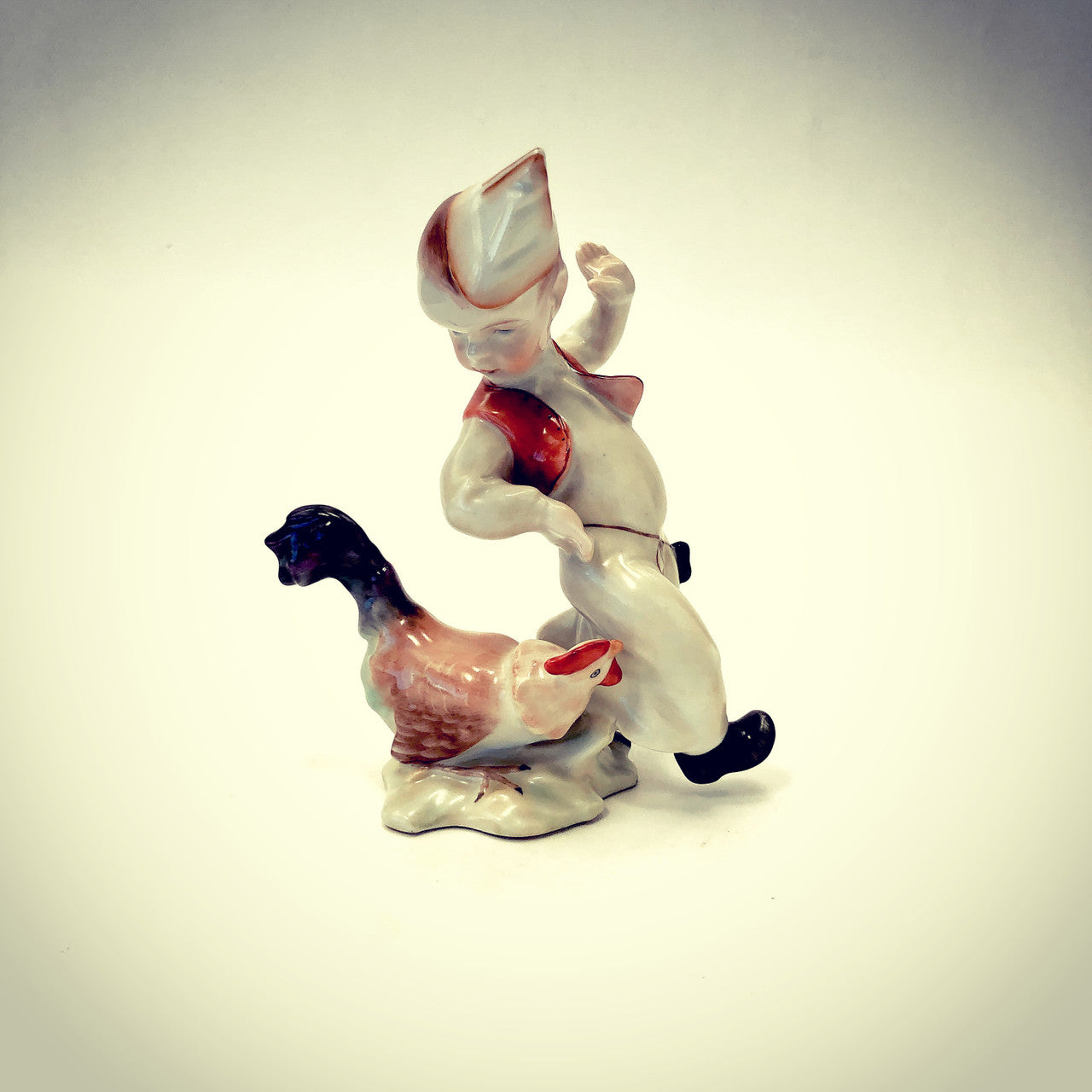 Boy with a Dog - Fine Porcelain Figurine – Truly Earthy