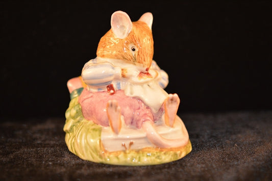 Royal Doulton,  Brambley Hedge, Mr. Toadflax, 1983, Vintage, Rude,