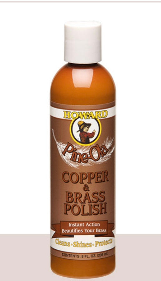 Howard, Howard's, Pine-Ola, Copper and Brass Polish, Copper, Brass, Polish, Brass Polish, Copper Polish
