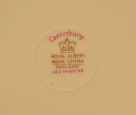 Royal Albert, Canterbury, Vintage, Plate, 6.25"