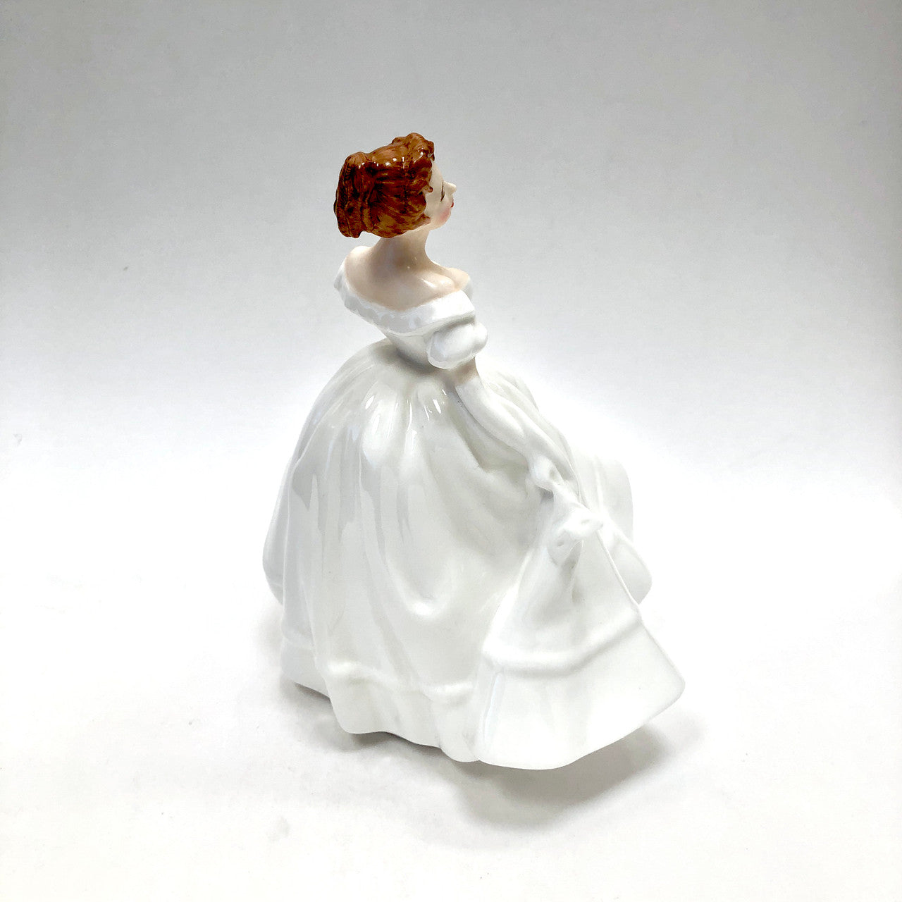 Royal Doulton, Nancy, HN2955, HN 2955 , Figurine, Vintage, England, Pauline Parsons, White, Lady
