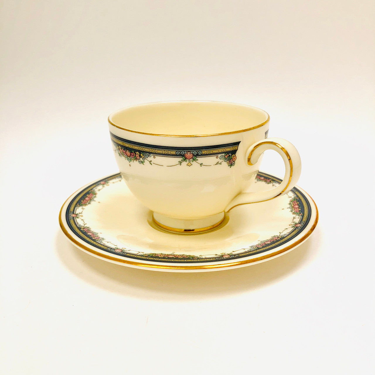 Royal Doulton, Albany, Fine Bone China, Cup, Saucer, Cup and Saucer, Vintage, England