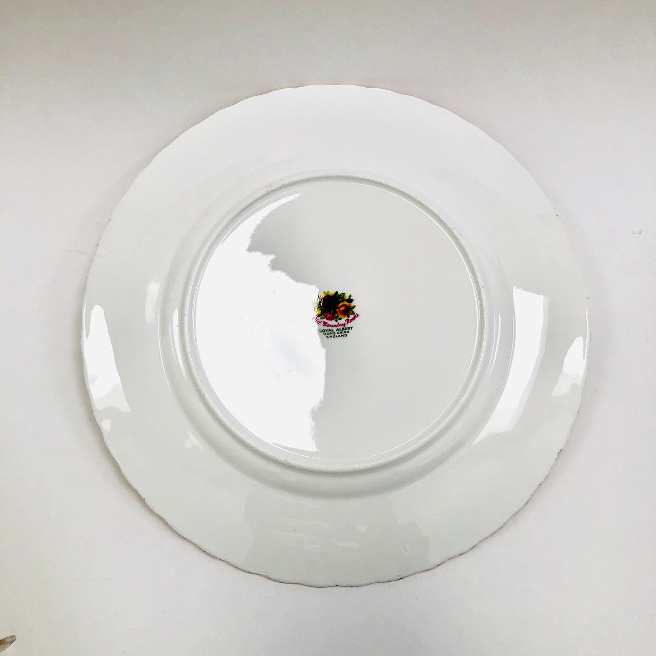 Royal Albert, Old Country Roses, Plate, Dessert, Salad, Vintage, Red, Roses, England, Steampunk