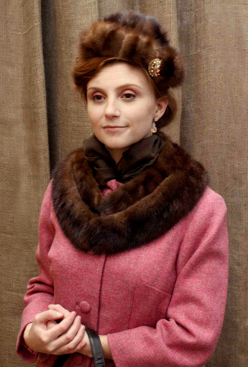 Vintage fur collar