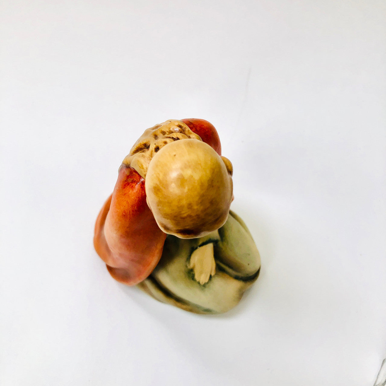 Goebel, Figurine, Vintage, Mary, Nativity, Rare, Porcelain, Ceramic, TMK1, FULL BEE, Red Cloak