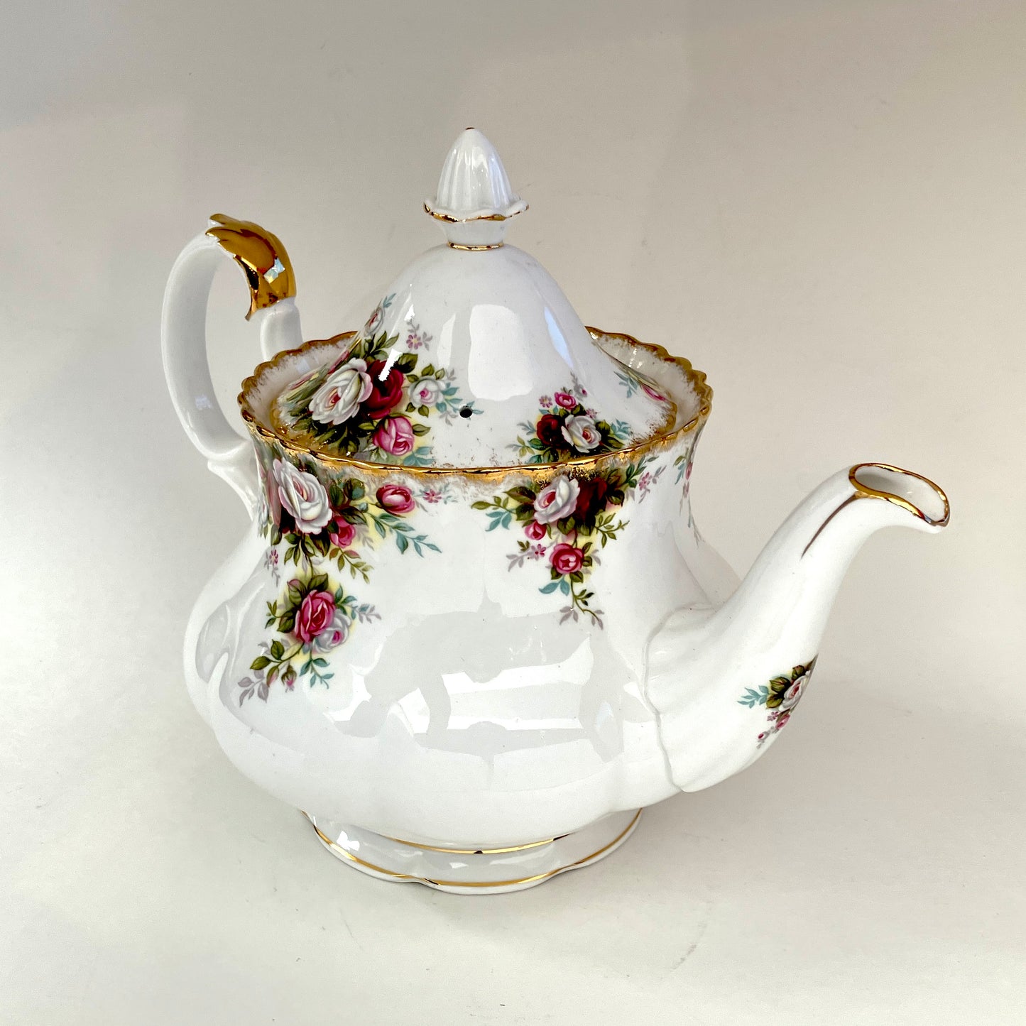 Royal Albert, Celebration, Teapot, Tea pot, Vintage, Fine Bone China, Made in England