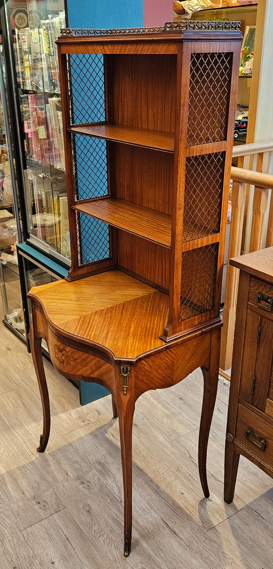 Louis XV style bookcase/desk