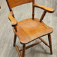 Vintage wooden armchair