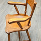 Vintage wooden armchair