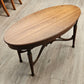 Oval coffee table