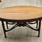 Oval coffee table