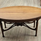 Oval coffee table