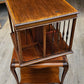 Antique revolving bookcase