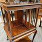 Antique revolving bookcase