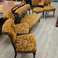 French 19th century sofa set - love seat + 4 chairs