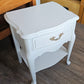Nightstand painted white