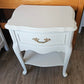 Nightstand painted white