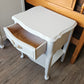 Nightstand painted white