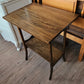 Parlour table with shelf, rectangular