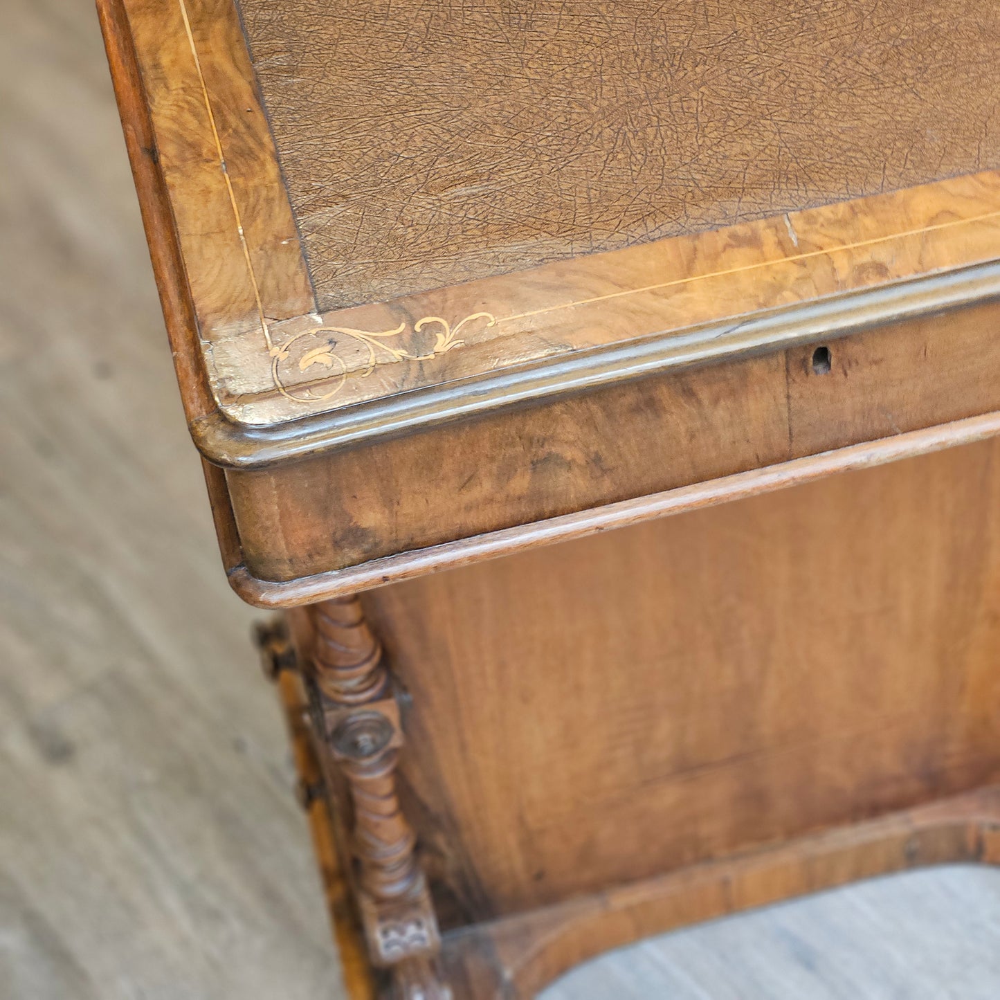 Antique ship captain's desk