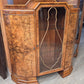 Art Deco cabinet/bar, burled walnut