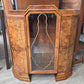 Art Deco cabinet/bar, burled walnut