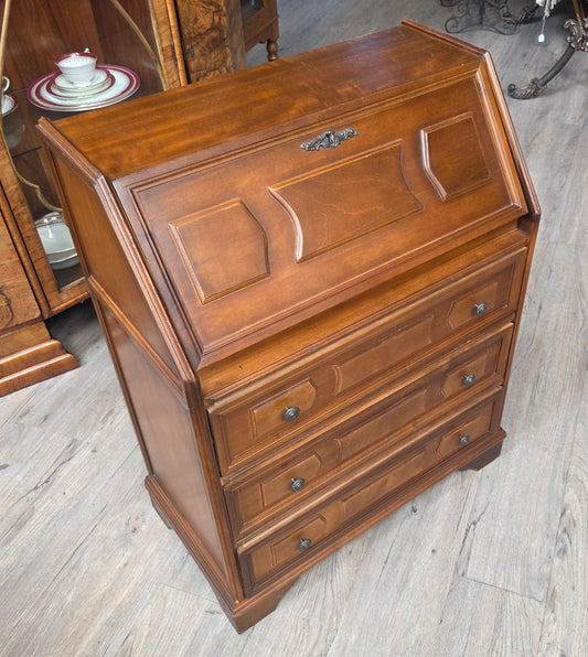 Small vintage drop-front desk