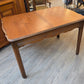 Walnut butterfly leaf table with 4 chairs