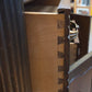 Walnut sideboard, bakelite handles