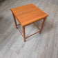 Set of 3 teak nesting tables, Made in Denmark