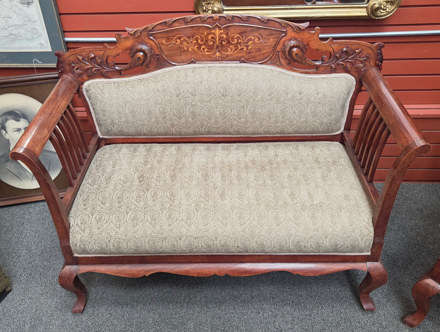 Set of 3 Victorian/Edwardian seats