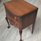 Gibbard night stand (converted from cutlery chest), burled walnut