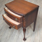 Gibbard night stand (converted from cutlery chest), burled walnut