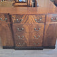 Vintage mahogany desk/cabinet