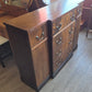 Vintage mahogany desk/cabinet