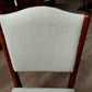 Set of 6 teak dining chairs