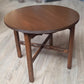 Round four legged coffee table